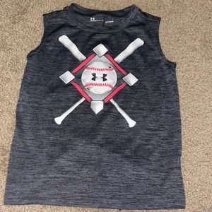 Boys Under Armour Sleeveless Tank Size 6